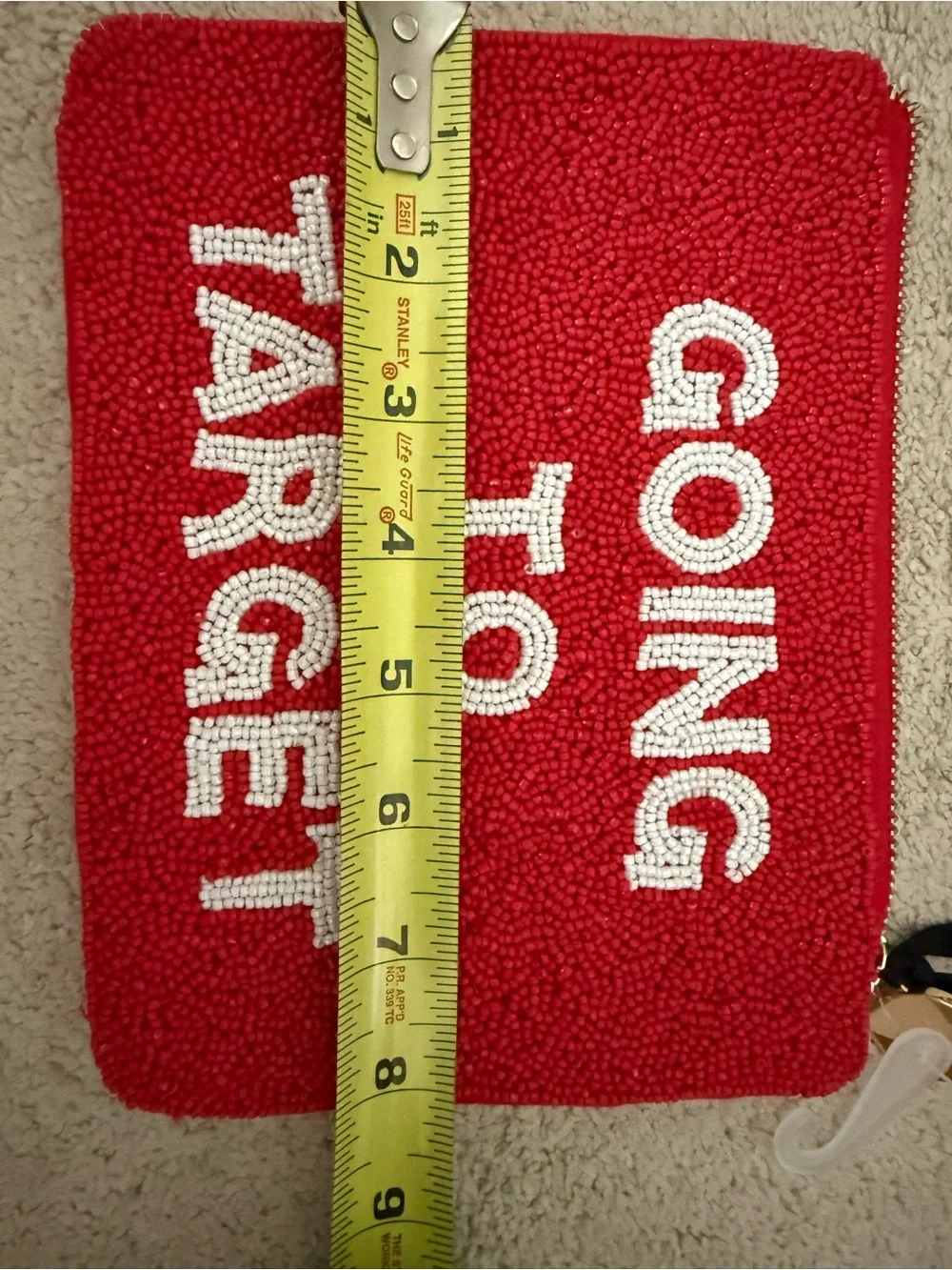 kate spade red beaded 